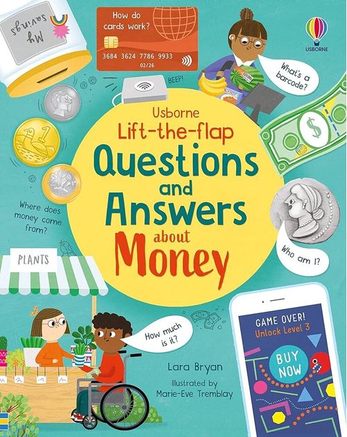 QUESTIONS AND ANSWERS ABOUT MONEY – Usborne Lift-the-flap