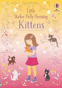 KITTENS  - Little Sticker Dolly Dressing