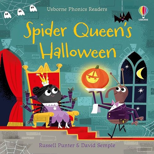 SPIDER QUEEN'S HALLOWEEN – Phonics Readers