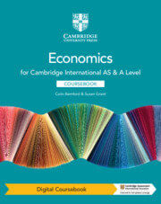 CAMBRIDGE INTERNATIONAL AS & A LEVEL ECONOMICS -   Digital Coursebook *4th Edition*