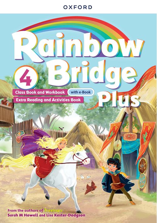 RAINBOW BRIDGE PLUS 4 -  Student's & Workbook