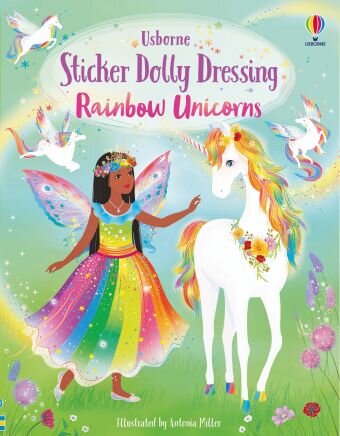 RAINBOW UNICORNS - Sticker Dolly Dressing