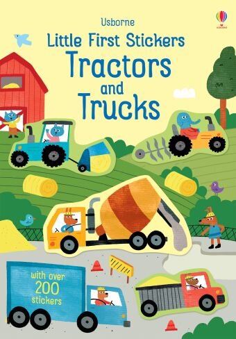 TRACTORS AND TRUCKS - Little First Stickers