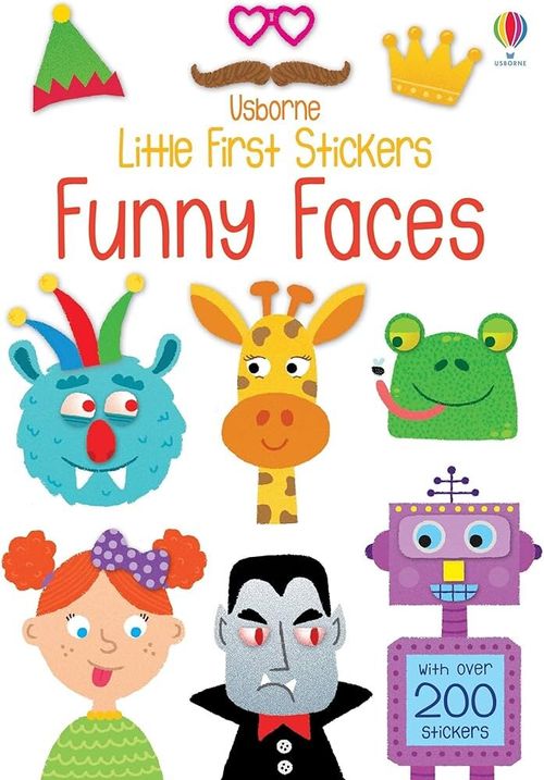 FUNNY FACES - Little First Stickers