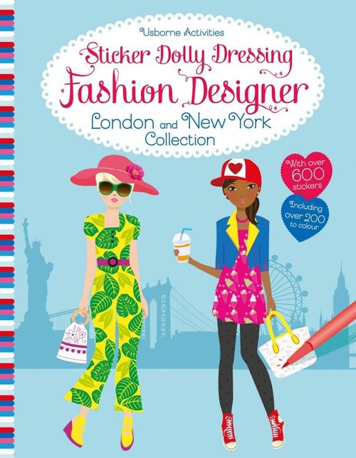 FASHION DESIGNER LONDON AND NEW YORK COLLECTION - Sticker Dolly Dressing
