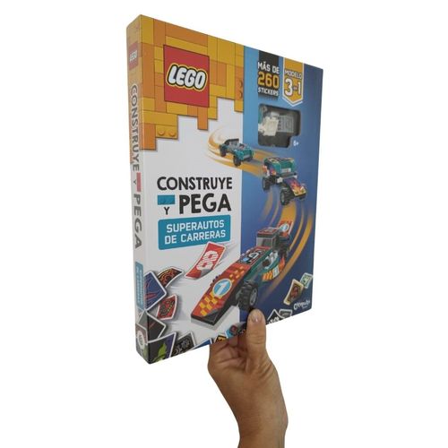 LEGO  : CONSTRUYE Y PEGA SUPER AUTOS DE CARRERA - Catapulta