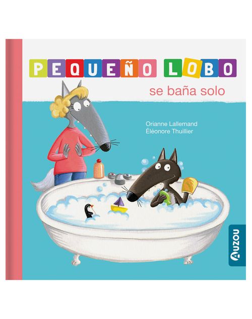 PEQUEÑO LOBO  : SE BAÑA SOLO  -  Catapulta