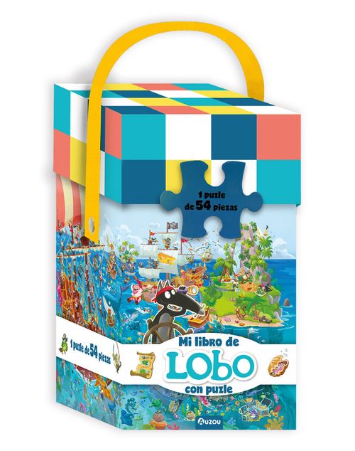 MI LIBRO DE LOBO CON PUZLE  : EL LOBO QUE SOÑABA CON EL OCÉANO - Catapulta