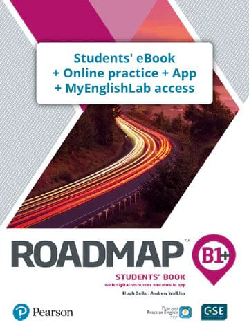 ROADMAP B1+  - St's Book & Interactive EBook w/ Online Practice, Digital Resources & App **DIGITAL**
