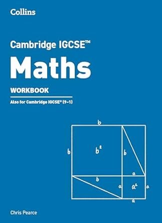 CAMBRIDGE IGCSE MATHS -  WORKBOOK - Collins  **4th Edition**