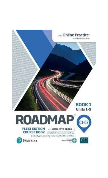 ROADMAP C1/C2  - Flexi Edition Course Book 1 with eBook and Online Practice Access