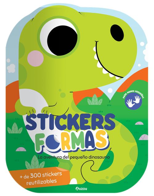 STICKERS FORMAS  : LAS AVENTURAS DEL PEQUEÑO DINOSAURIO