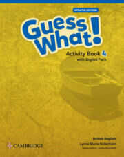 GUESS WHAT!  Updated Edition 4 -  ACTIVITY BOOK WITH PUPIL'S DIGITAL PACK