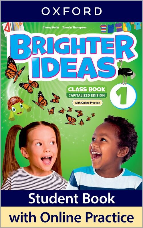 BRIGHTER IDEAS 1 -      Student Book with Online Practice  (Mayúscula)