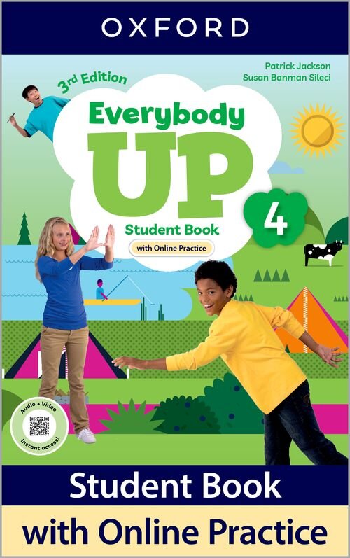 EVERYBODY UP  4 -     Student Book with Online Practice