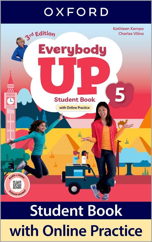 EVERYBODY UP  5 -     Student Book with Online Practice