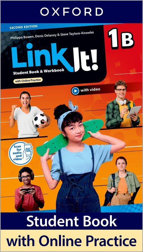 LINK IT!  Level  1 -    Student Book and Workbook  B  with Online Practice *2nd Ed*