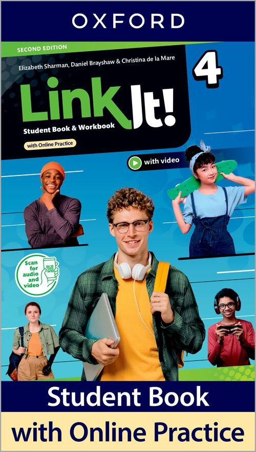 LINK IT!  Level  4 -     Student and Workbook with Online Practice  *2nd Ed*