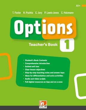 OPTIONS 1 - Teacher's Book with App & E-zone