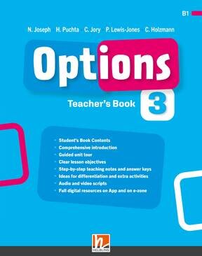 OPTIONS 3 - Teacher's Book with App & E-zone