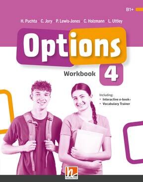 OPTIONS 4 -  Workbook with App & E-zone