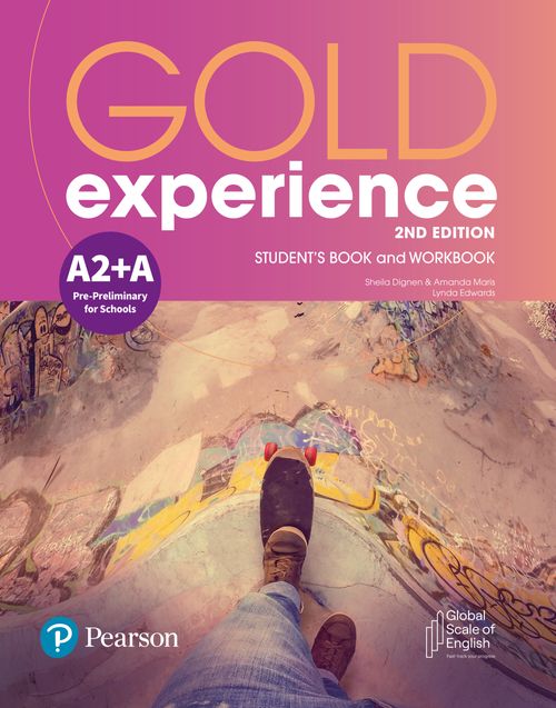 GOLD EXPERIENCE A2+ -   SPLIT A  Students & Worbook  *2nd Ed*