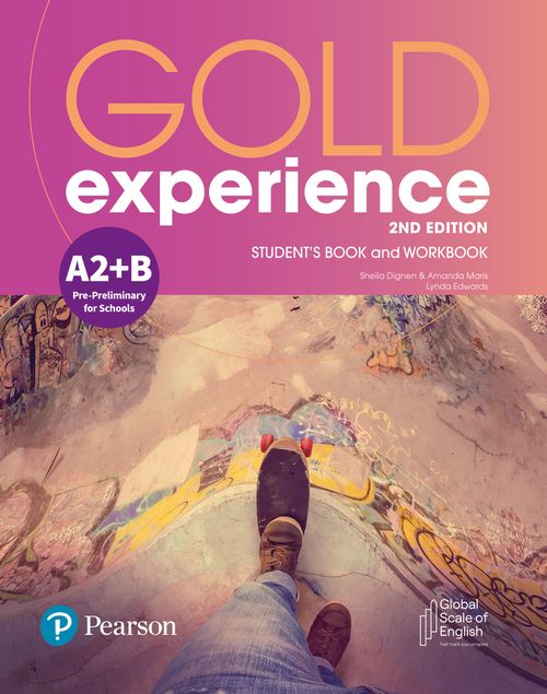 GOLD EXPERIENCE A2+ -   SPLIT B  Students & Worbook  *2nd Ed*