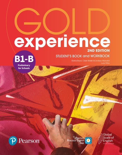 GOLD EXPERIENCE B1 -   SPLIT B  Students & Worbook  *2nd Ed*