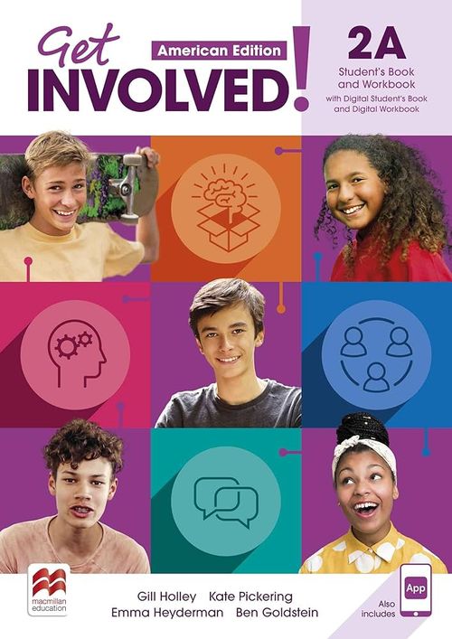 GET INVOLVED!  AME 2A - STUDENT'S BOOK and WORKBOOK with Digital ST'S and WB