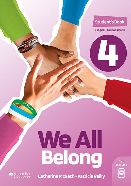 WE ALL BELONG 4 -  Student's Book + Digital Student's PACK