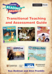 CAMBRIDGE READING ADVENTURES GREEN TO WHITE BANDS - Transitional Teacher's Guide w/ Digital Access