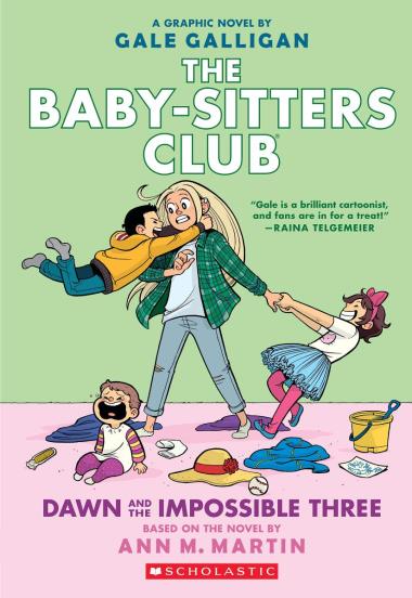 BABY- SITTERS CLUB,THE 5 : DAWN AND THE IMPOSSIBLE THREE - Scholastic