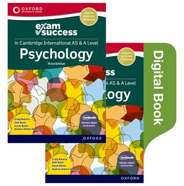 CAMBRIDGE  INTERNATIONAL AS & A LEVEL  PSYCHOLOGY -  Exam Success w/Digital Access (2 Years)*3rd Ed*