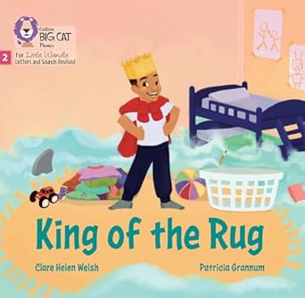 KING OF THE RUG Phase 2 Set 5 - Big Cat Phonics for Little Wandle Letters and Sounds Revised
