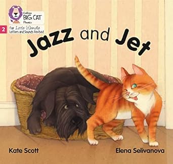 JAZZ AND JET Phase 2 Set 5 - Big Cat Phonics for Little Wandle Letters and Sounds Revised