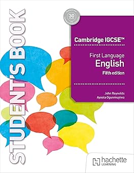 IGCSE ENGLISH   FIRST LANGUAGE -  STUDENT`S 5th Edition