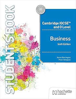 IGCSE BUSINESS -    STUDENT`S *6th Edition