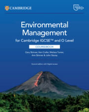 CAMBRIDGE IGCSE & O LEVEL  ENVIRONMENTAL MANAGEMENT -  Coursebook w/Digital Access (2 years)2nd Ed.
