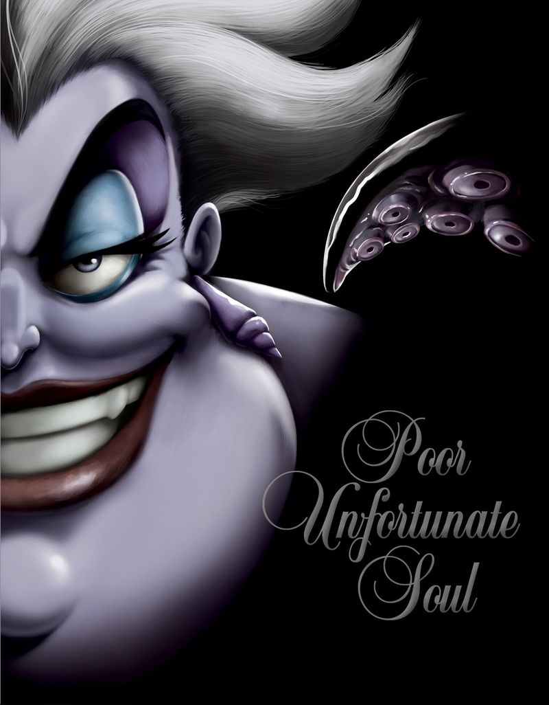 VILLAINS-3---POOR-UNFORTUNATE-SOUL---Disney---Hardback-