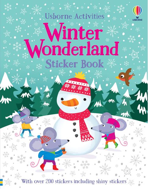 WINTER WONDERLAND STICKER BOOK - Usborne