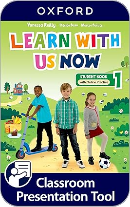 LEARN WITH US  NOW 1 -      STUDENT BOOK with Online Practice  (Minúscula)