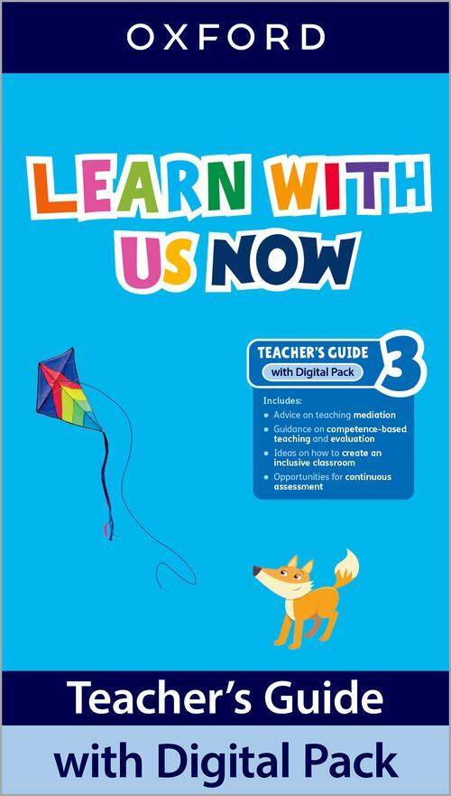 LEARN WITH US NOW 3 - TEACHER'S GUIDE with Digital Pack - Kel Ediciones