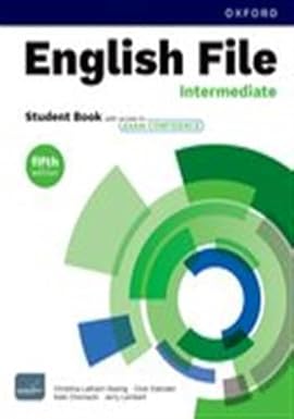 ENGLISH FILE  INTERMEDIATE -     STUDENT'S with access to exam confidence  5th Ed