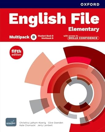 ENGLISH FILE   ELEMENTARY-     Multipack B with access to Skills Confidence 5th Ed