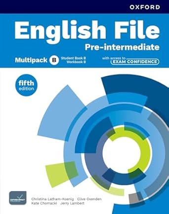ENGLISH FILE   PRE-INTERMEDIATE -    Multipack B with access to exam confidence 5th Ed
