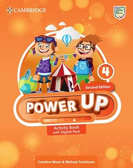 POWER UP  4-  ACTIVITY BOOK w/Digital Pack *2nd Ed*
