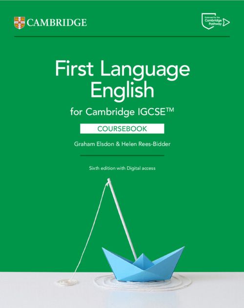 CAMBRIDGE IGCSE  FIRST LANGUAGE ENGLISH -   Coursebook  *6Ed  w/ Digital Access (2 Years)