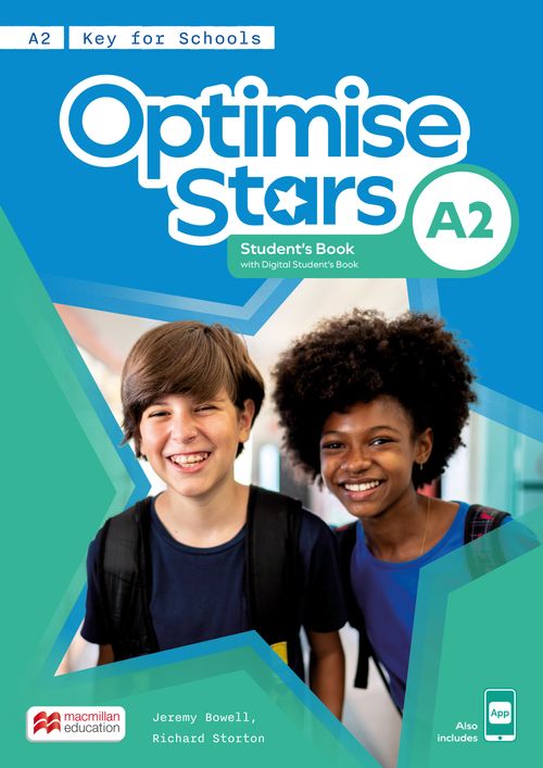 OPTIMISE  STARS A2 -    Student's Book with App and Digital Student's Book