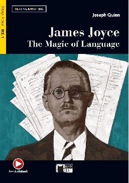 JAMES JOYCE. THE MAGIC OF LANGUAGE w/ Free Audiobook - Black Cat Reading & Training B1.2