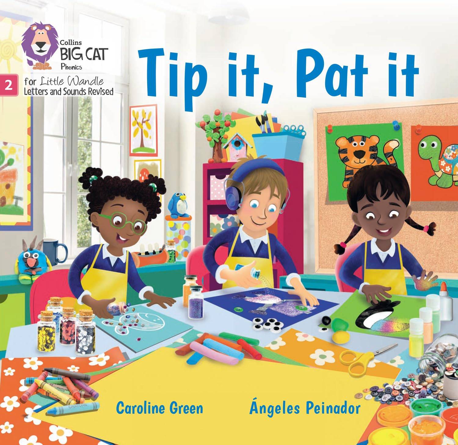 TIP IT, PAT IT Phase 2 Set 2 Blending practice - Big Cat Phonics for ...
